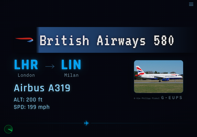 Skyby catch card from the logbook